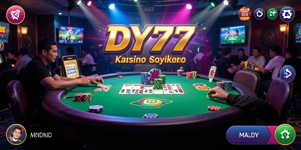 Tampilan menarik dari gameplay <strong>DY777</strong> yang membuat kasino hidup.