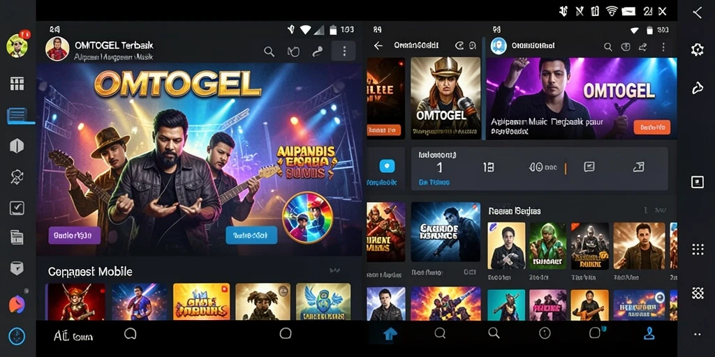 Tampilan gameplay OMTOGEL yang penuh warna dan interaktif.